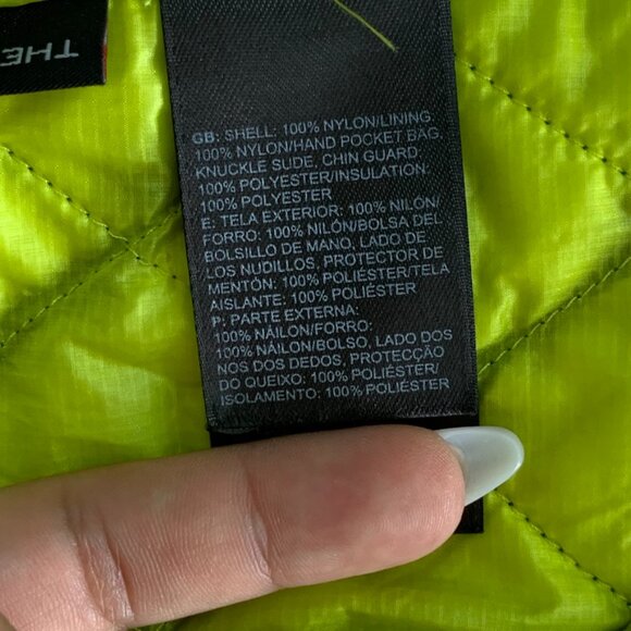 The North Face Women’s Teal Diamond Stitch Full Zip Hoodie Coat Jacket Size XS - Picture 11 of 13